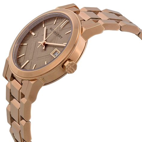 Burberry The City Rose Dial Rose Gold